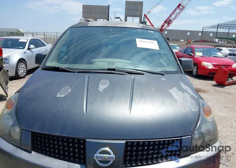 2004 Nissan Quest 3.5 Sl from USA, damaged, VIN 5N1BV28U14N370505